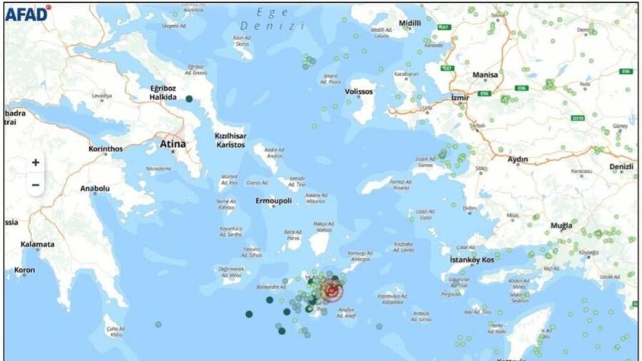 ege denizi deprem 2328174 YQSM6R